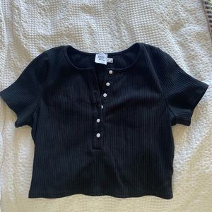 Princess Polly short sleeve with buttons